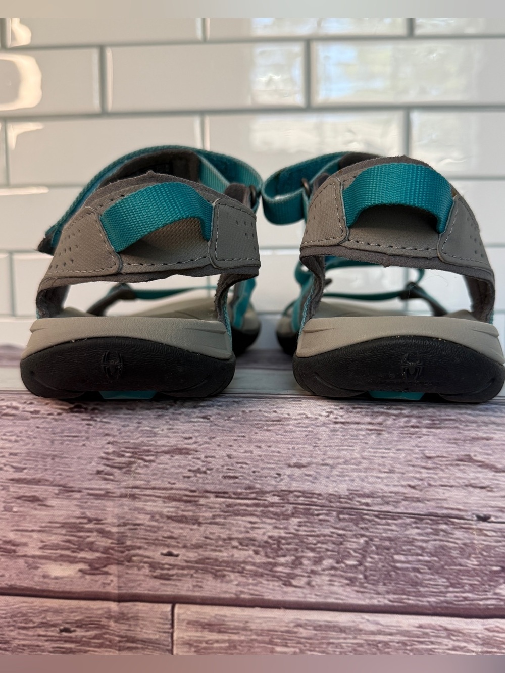Teva 🩴 Women's Teal Verra Sandal size 5 - Picture 5 of 8
